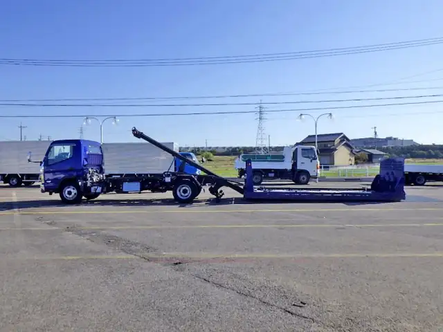 三菱 キャンター 小型 車両重機運搬 ラジコン ウインチの中古トラック画像4