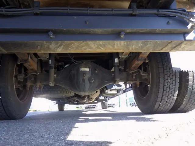 三菱 キャンター 小型 クレーン付 床鉄板 3段の中古トラック画像19