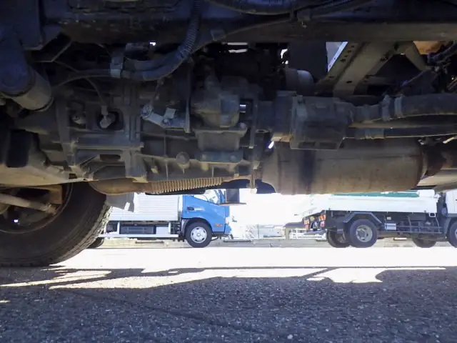 三菱 キャンター 小型 クレーン付 床鉄板 3段の中古トラック画像18