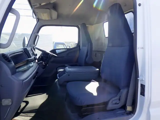 三菱 キャンター 小型 クレーン付 床鉄板 3段の中古トラック画像11