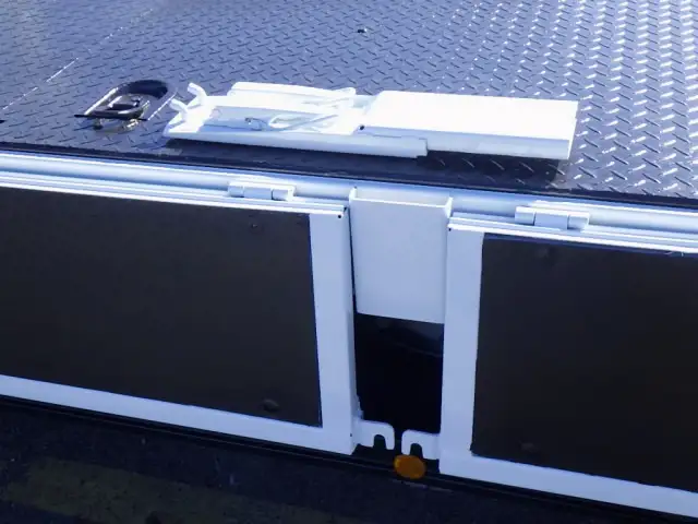 三菱 キャンター 小型 クレーン付 床鉄板 3段の中古トラック画像7