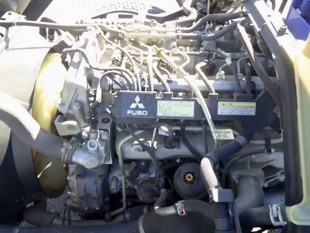 三菱 キャンター 小型 クレーン付 床鉄板 3段の中古トラック画像20