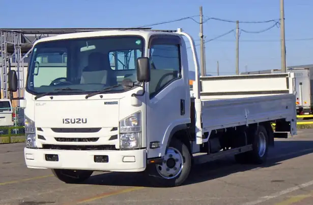 いすゞ エルフ 小型 平ボディ パワーゲート TPG-NPR85AR の中古トラック【車両No.201536】