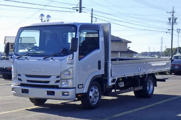 いすゞ エルフ 小型 平ボディ 床鉄板 TPG-NPR85AR の中古トラック【車両No.201533】