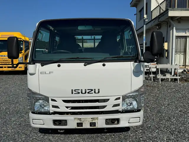 いすゞ エルフ 小型 平ボディ Wキャブ パワーゲートの中古トラック画像2