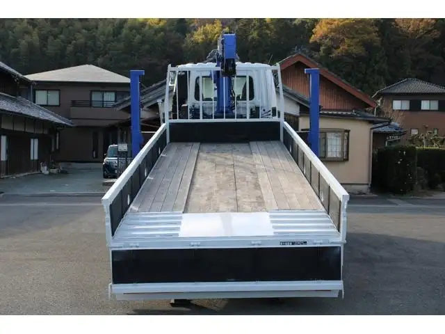 三菱 ファイター 中型/増トン 車両重機運搬 4段クレーン ラジコンの中古トラック画像6