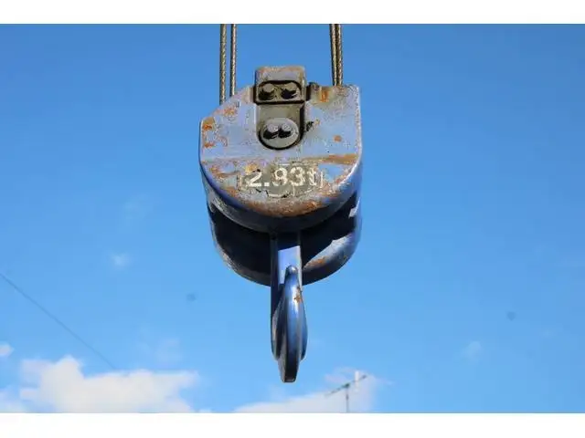 三菱 ファイター 中型/増トン 車両重機運搬 4段クレーン ラジコンの中古トラック画像10