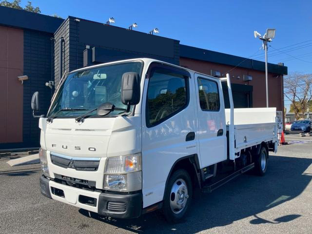 三菱 キャンター 小型 平ボディ ワイドロング