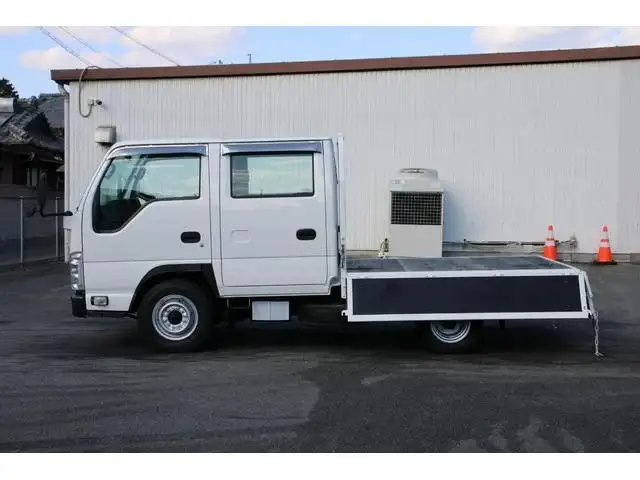 いすゞ エルフ 小型 平ボディ Wキャブ の中古トラック画像5