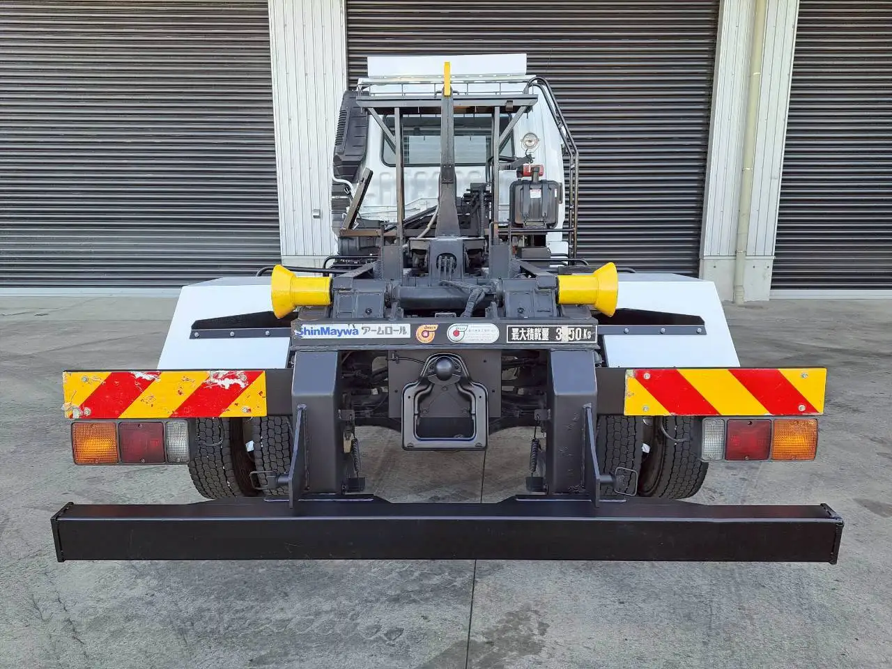 三菱 ファイター 中型/増トン アームロール ツインホイスト 2KG-FK72Fの中古トラック画像9