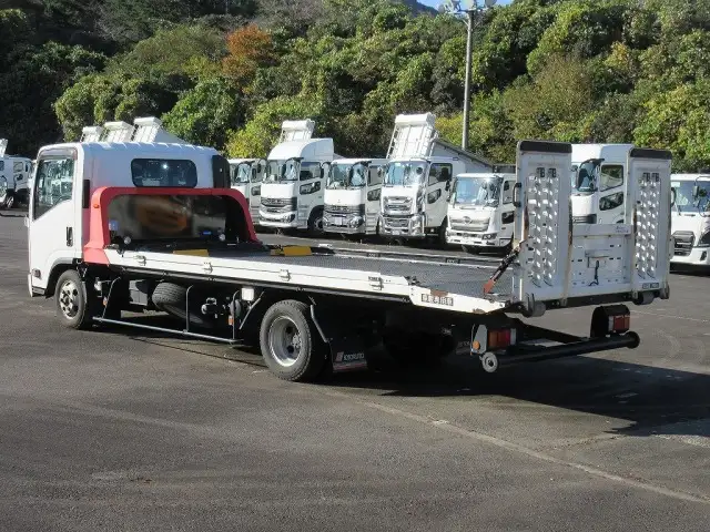 いすゞ エルフ 小型 車両重機運搬 ラジコン ウインチの中古トラック画像6