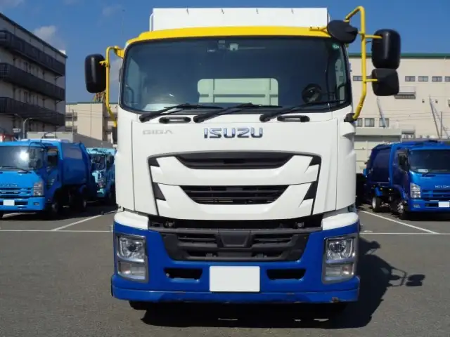 いすゞ ギガ 大型 ダンプ 土砂禁 ステンレス張りの中古トラック画像2