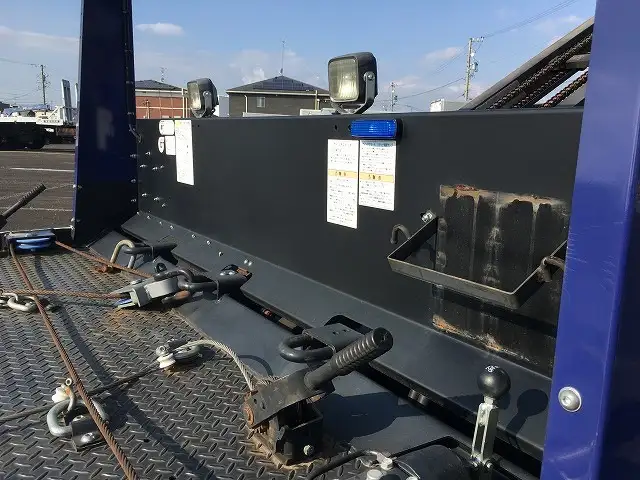 三菱 キャンター 小型 車両重機運搬 ラジコン ウインチの中古トラック画像8