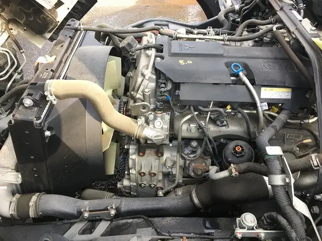 三菱 キャンター 小型 車両重機運搬 ラジコン ウインチの中古トラック画像19