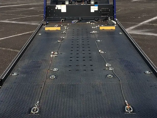 三菱 キャンター 小型 車両重機運搬 ラジコン ウインチの中古トラック画像7