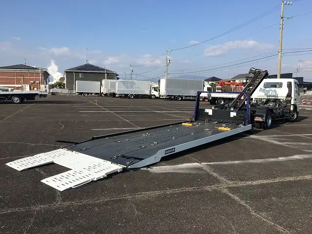 三菱 キャンター 小型 車両重機運搬 ラジコン ウインチの中古トラック画像5