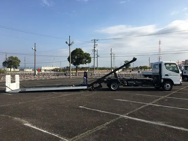 三菱 キャンター 小型 車両重機運搬 ラジコン ウインチの中古トラック画像4