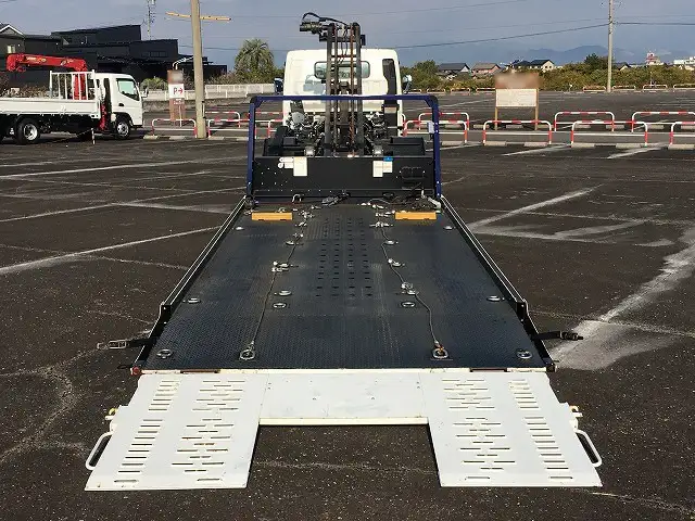 三菱 キャンター 小型 車両重機運搬 ラジコン ウインチの中古トラック画像6