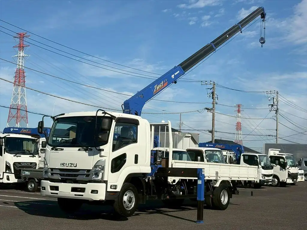 いすゞ フォワード 中型/増トン クレーン付 4段 ラジコン の中古トラック【車両No.201601】