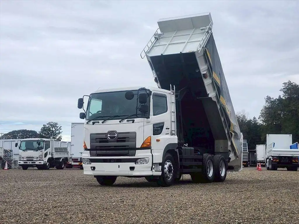 日野 プロフィア 大型 ダンプ 土砂禁 ステンレス張り の中古トラック【車両No.201599】