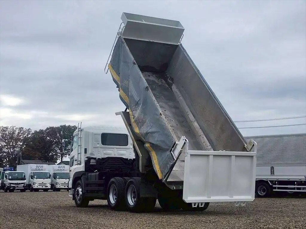 日野 プロフィア 大型 ダンプ 土砂禁 ステンレス張りの中古トラック画像5