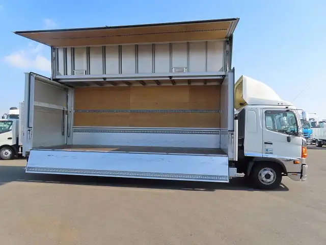 日野 レンジャー 中型/増トン ウイング パワーゲート ベッドの中古トラック画像4