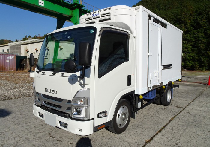 いすゞ エルフ 小型 冷凍冷蔵 セミロング
