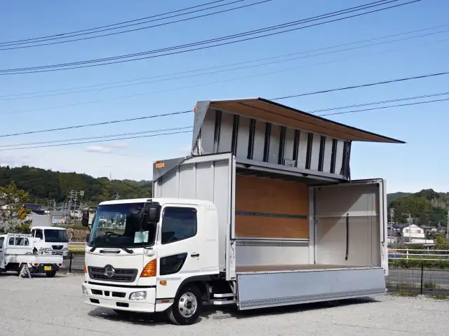 日野 レンジャー 中型/増トン ウイング パワーゲート エアサス の中古トラック【車両No.201608】