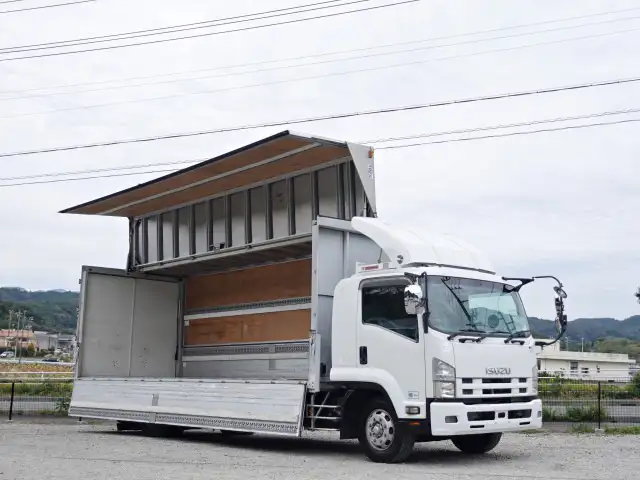 いすゞ フォワード 中型/増トン ウイング パワーゲート 床鉄板 の中古トラック【車両No.201555】