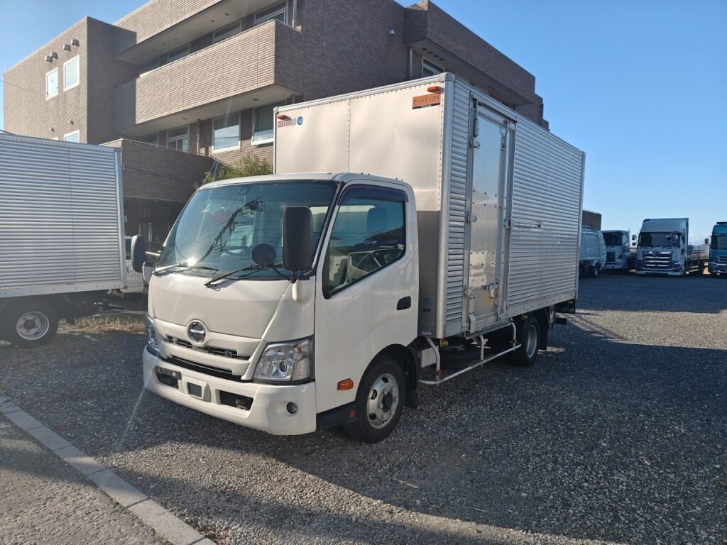 日野 デュトロ 小型 アルミバン ワイドロング