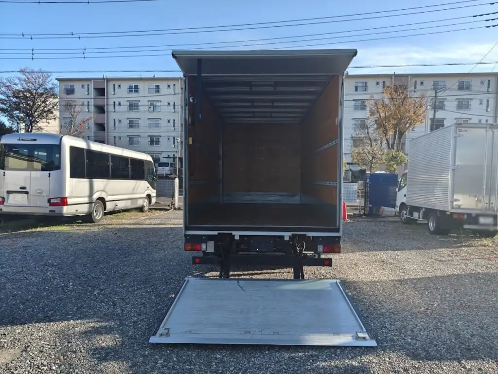 日野 デュトロ 小型 アルミバン パワーゲート サイドドアの中古トラック画像8
