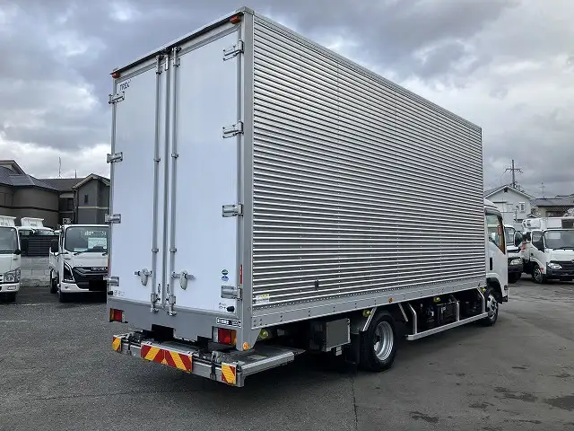 いすゞ エルフ 小型 アルミバン パワーゲート サイドドアの中古トラック画像4