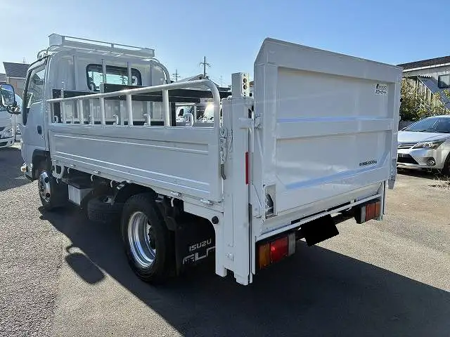 いすゞ エルフ 小型 平ボディ パワーゲート 床鉄板の中古トラック画像5