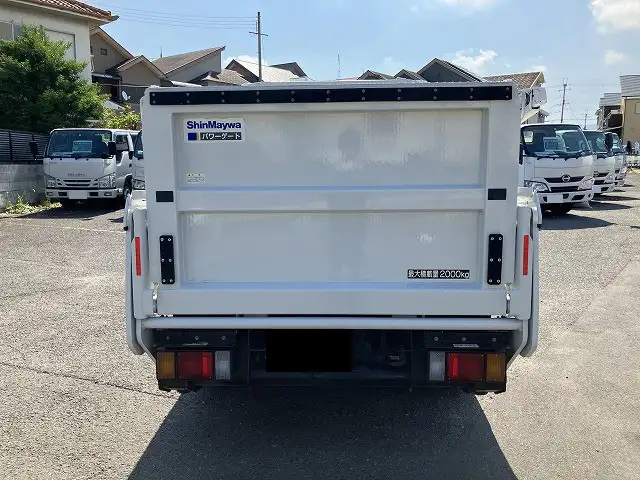 いすゞ エルフ 小型 平ボディ Wキャブ パワーゲートの中古トラック画像4