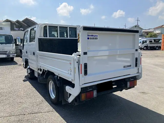 いすゞ エルフ 小型 平ボディ Wキャブ パワーゲートの中古トラック画像5