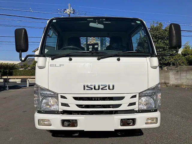 いすゞ エルフ 小型 平ボディ パワーゲート 床鉄板の中古トラック画像2