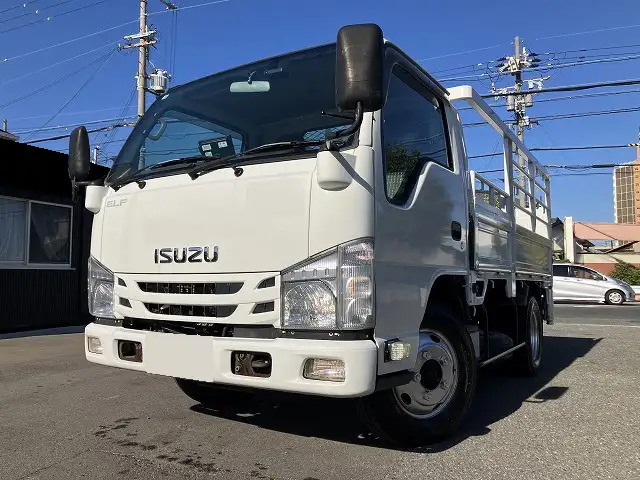 いすゞ エルフ 小型 平ボディ パワーゲート 床鉄板 の中古トラック【車両No.201704】