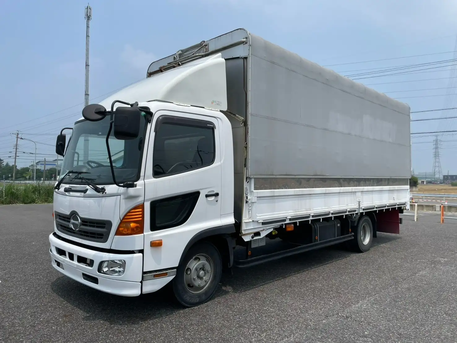 日野 レンジャー 中型/増トン ウイング 幌ウイング TKG-FC9JKAA の中古トラック【車両No.201543】