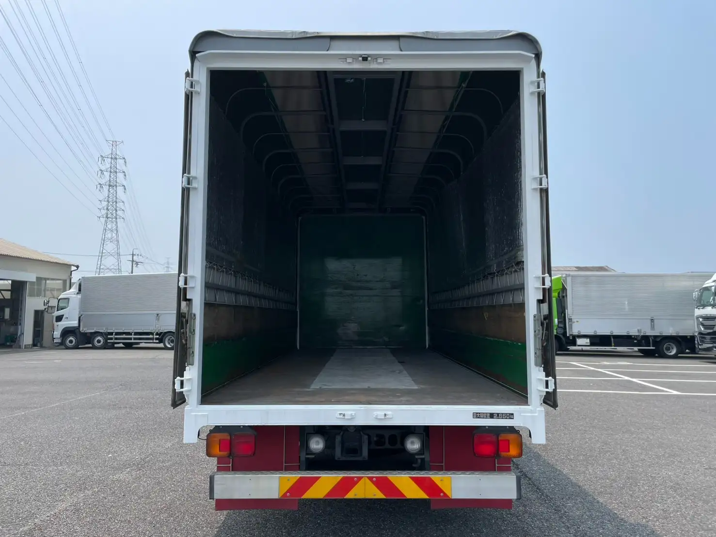 日野 レンジャー 中型/増トン ウイング 幌ウイング TKG-FC9JKAAの中古トラック画像8