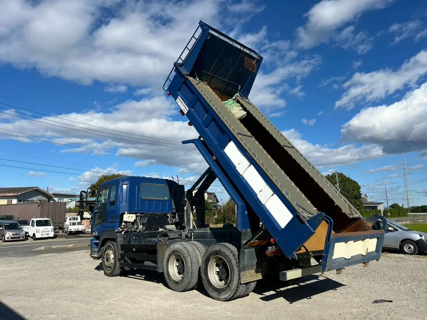 いすゞ ギガ 大型 ダンプ コボレーン ベッドの中古トラック画像8