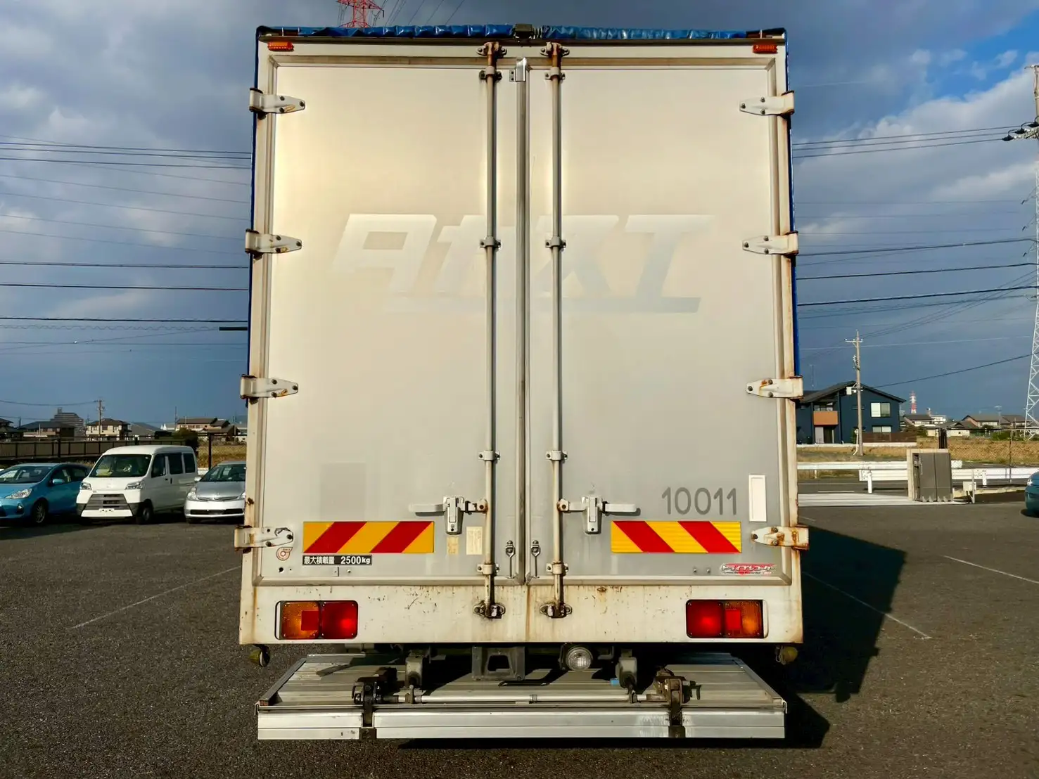 日野 レンジャー 中型/増トン ウイング 幌ウイング パワーゲートの中古トラック画像4