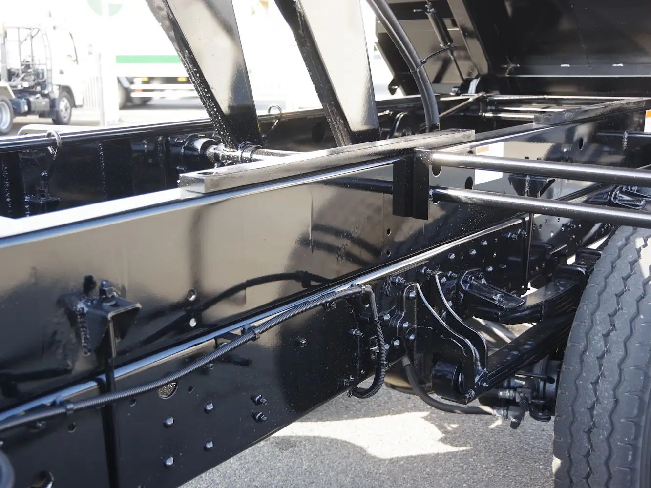 三菱 ファイター 中型/増トン ダンプ 土砂禁 ステンレス張りの中古トラック画像像17