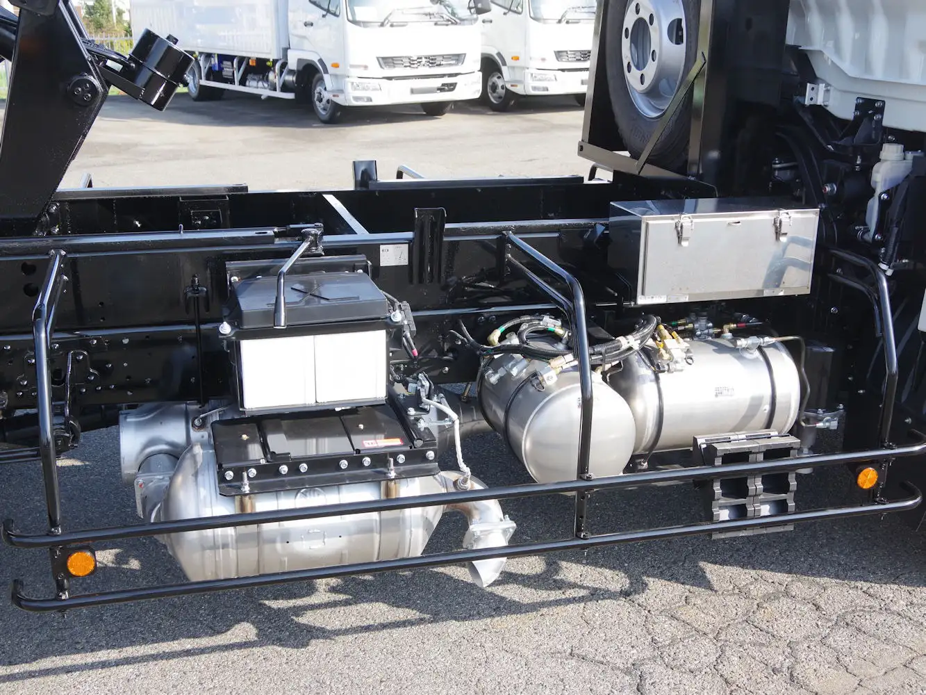 三菱 ファイター 中型/増トン ダンプ 土砂禁 ステンレス張りの中古トラック画像19