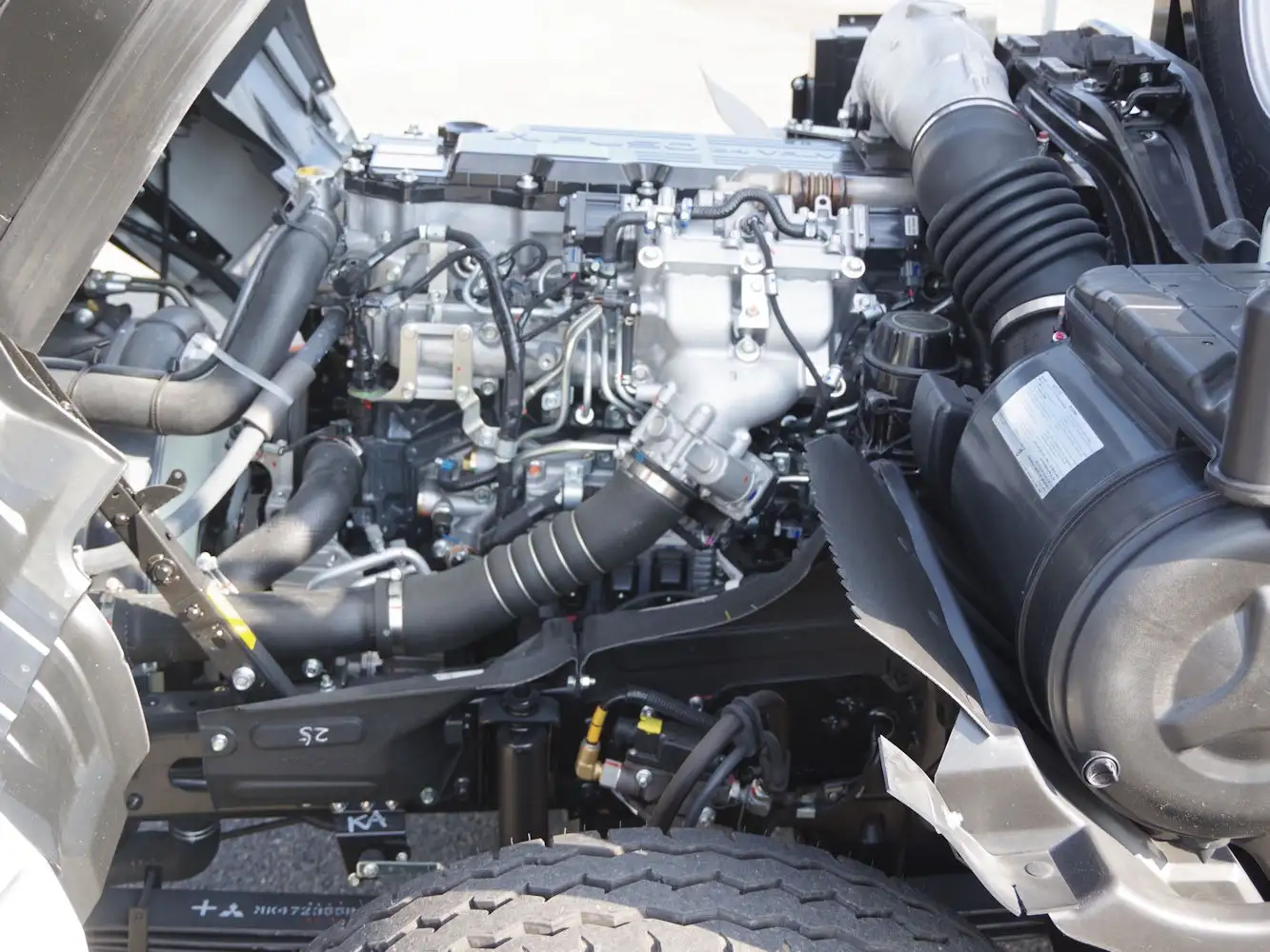 三菱 ファイター 中型/増トン ダンプ 土砂禁 ステンレス張りの中古トラック画像20