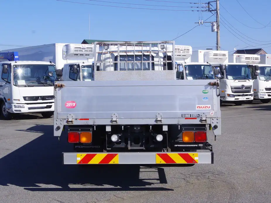 いすゞ フォワード 中型/増トン 平ボディ 床鉄板 アルミブロックの中古トラック画像4