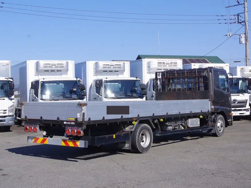 日産UD コンドル 中型/増トン 平ボディ アルミブロック エアサスの中古トラック画像3