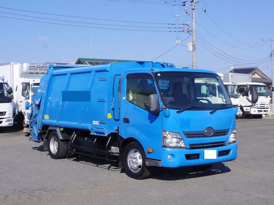 日野 デュトロ 小型 パッカー車 プレス式 TKG-XZU710Mの中古トラック画像2