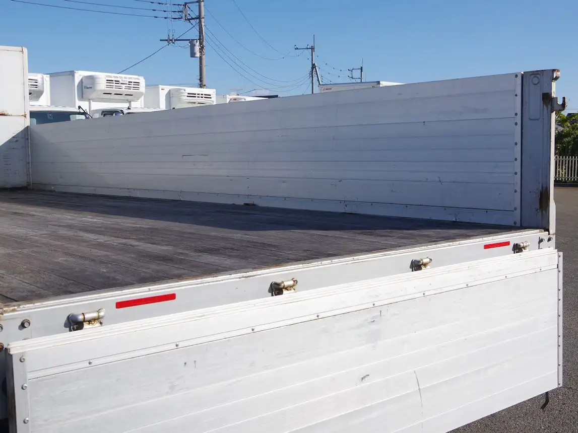 三菱 ファイター 中型/増トン 平ボディ アルミブロック ベッドの中古トラック画像10