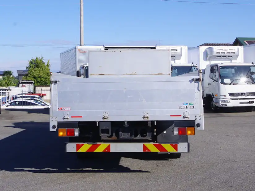 三菱 ファイター 中型/増トン 平ボディ アルミブロック ベッドの中古トラック画像4