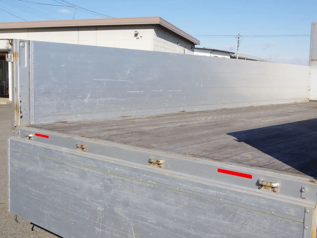 三菱 ファイター 中型/増トン 平ボディ アルミブロック ベッドの中古トラック画像11